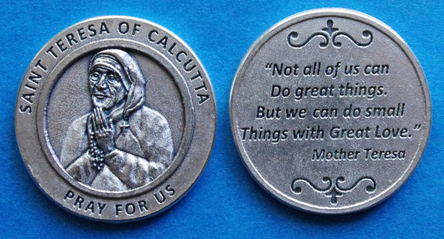 St. Teresa of Calcutta Pocket Coin